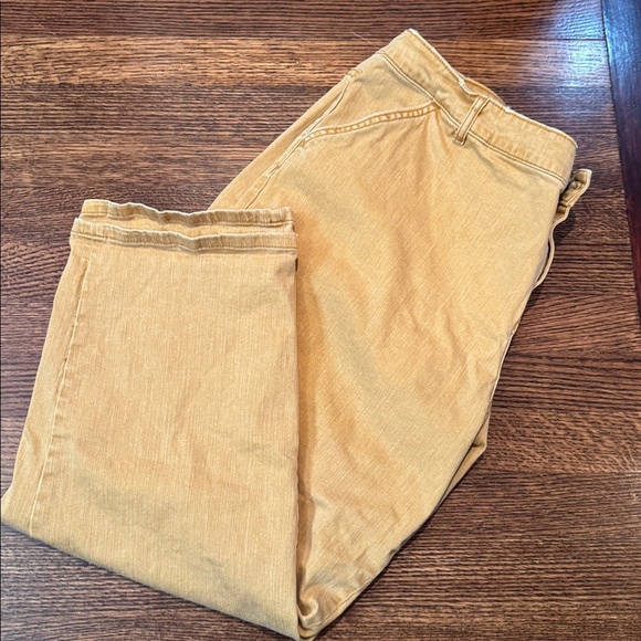 LOGO by Lori Goldstein Harvest Gold Stretch Boyfriend Cargo Jeans Size 20WP - Picture 11 of 11